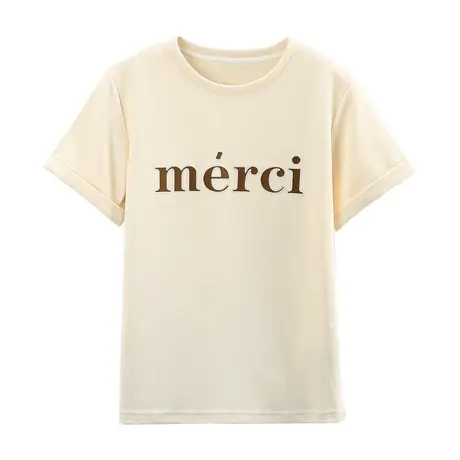 时尚气质针织短袖T恤2023年春季新款女士宽松显瘦通勤上衣商品大图