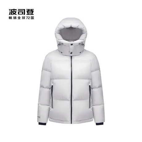 波司登2023新款冬季短款厚面包服科技蓄热时尚泡芙鹅绒羽绒服男图片