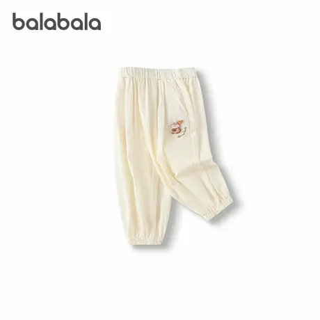 【商场同款】巴拉巴拉女童长裤宽松束脚防蚊裤2025夏季新款灯笼裤图片