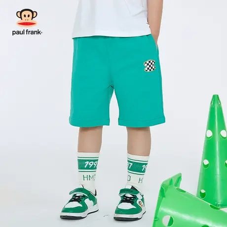 大嘴猴童装男童短裤夏季薄款中大童儿童裤子潮帅气时髦休闲五分裤商品大图
