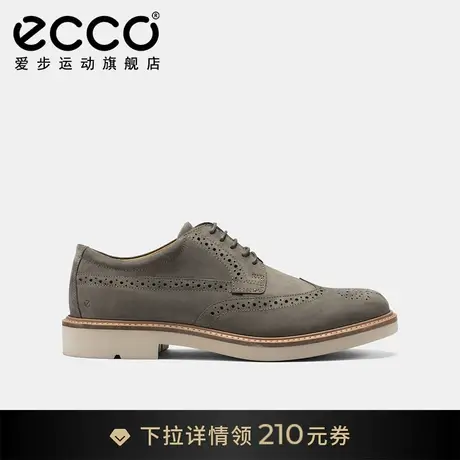 ECCO爱步皮鞋布洛克皮鞋 春秋款雕花正装德比皮鞋 都市伦敦525614图片