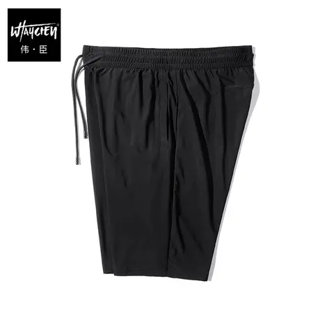 伟臣潮牌大码男装夏季冰丝短裤男胖子加肥加大宽松透气肥佬空调裤商品大图