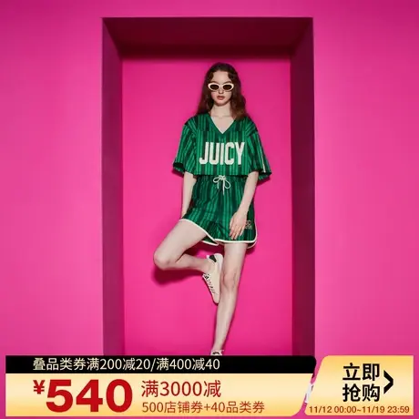 Juicy Couture橘滋2023新款正品牌高端女士个性短袖清仓商品大图