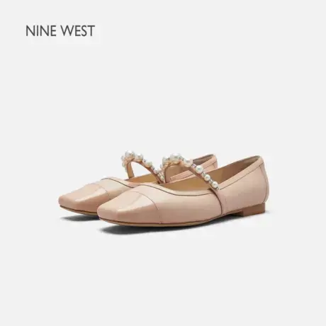 【商场同款】Nine West/玖熙玛丽珍鞋女2025新款方头温柔晚晚鞋图片