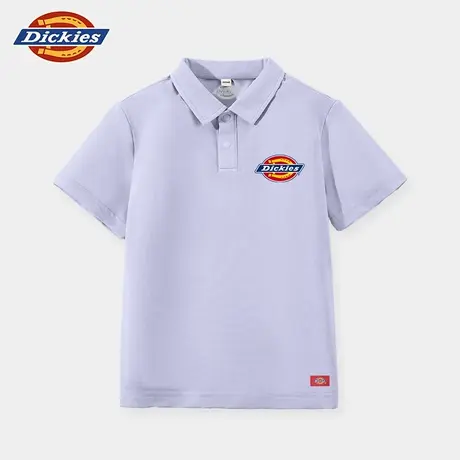 Dickies童装女童短袖t恤夏季儿童夏季速干体恤女孩美式休闲半袖A商品大图