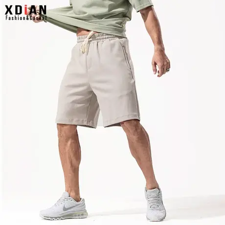 运动短裤男士宽松棉健身跑步休闲5五分裤大裤衩大裤头夏季潮外穿商品大图