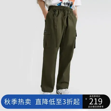 马克华菲 X GAO Weiqian设计师联名系列夏季新款工装休闲裤图片