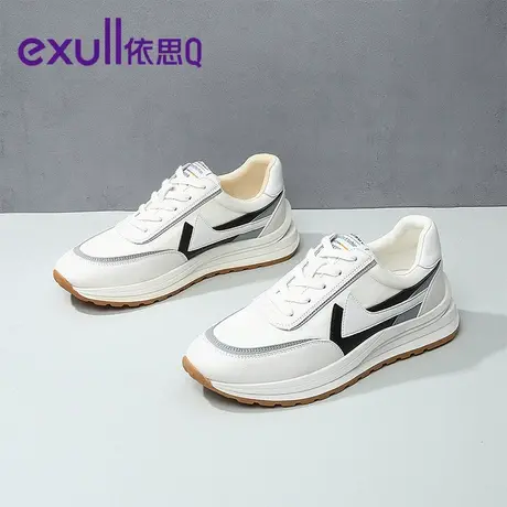 依思q2023秋冬季老爹鞋女鞋子爆款阿甘鞋百搭显瘦时尚休闲鞋商品大图