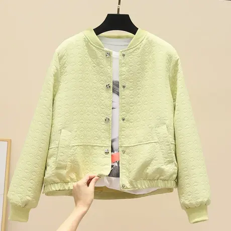 小众设计感短款立领棒球服短外套女春季新款宽松休闲夹克衫上衣潮商品大图