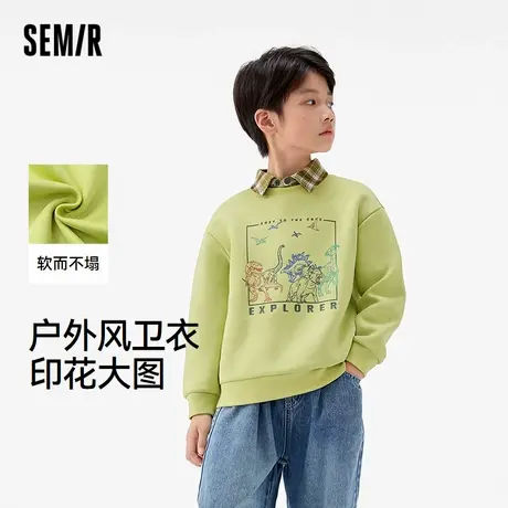 森马儿童2025年秋季男中童卫衣商品大图