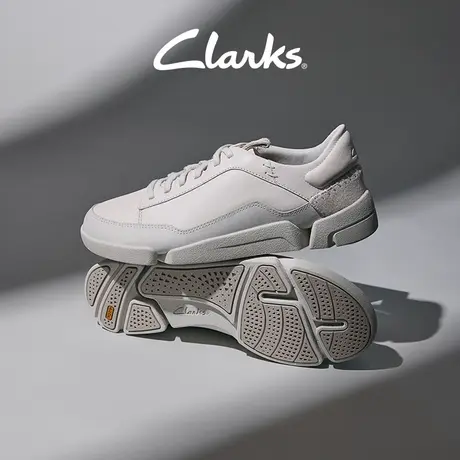 【U先试用】Clarks其乐Trigenic2Joy新品三瓣鞋运动休闲鞋小白鞋商品大图