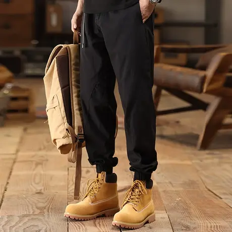 Modi Nick/摩帝尼克男款工装裤男士休闲大码宽松束脚裤潮流休闲裤商品大图