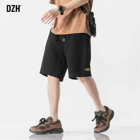 男生运动短裤男夏季薄款休闲直筒五分卫裤2023新款半截沙滩宽松裤商品大图