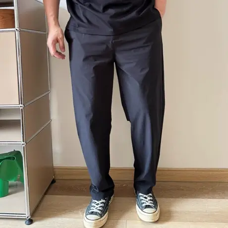 DAEVU大码男装夏季速干面料薄料弹力男裤胖子加肥加大男士休闲裤商品大图