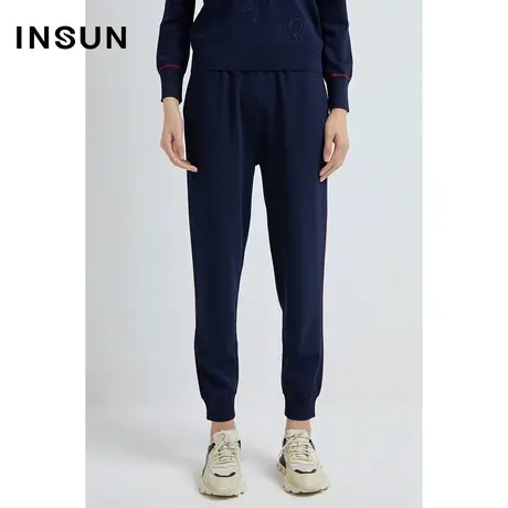 恩裳奥莱春季秋季版型直筒收脚休闲裤子商品大图