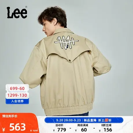 Lee商场同款101+23新品舒适版型多色男夹克外套LMT004973100图片
