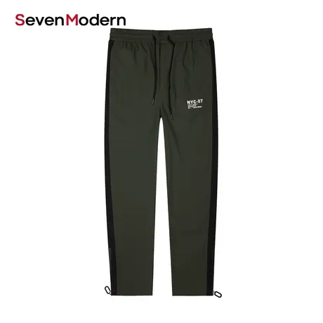 【清仓商场同款】柒牌潮牌SevenModern男装休闲裤男春夏季运动商品大图