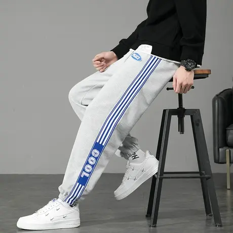 春秋季长裤12男孩13初高中学生14帅气运动裤子15岁大童装棉感卫裤商品大图