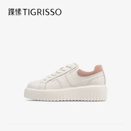 蹀愫运动增高5厘米小白鞋时尚休闲板鞋TA54536-50商品大图