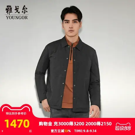 【商场同款】雅戈尔男士羽绒服冬季新款官方商务休闲保暖羽绒服男商品大图