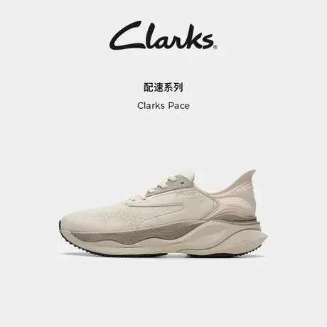 Clarks其乐ClarksPace情侣款柔软舒适透气跑鞋回弹缓震厚底运动鞋商品大图