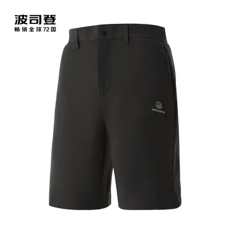 【买3免1】波司登休闲短裤西装裤腰松紧耐磨简约休闲裤图片