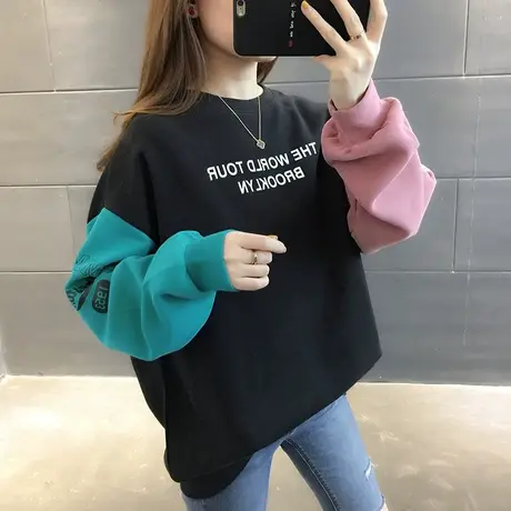 卫衣2024年新款女装韩版春秋季春款春装宽松女士薄款上衣外套爆款图片