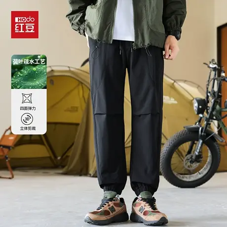 【风盾MAX】红豆软壳裤男户外徒步登山裤防风运动男耐磨休闲长裤商品大图