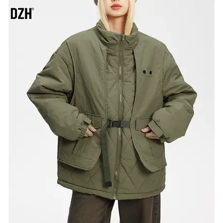 男士派克服小众棉服男冬季加厚情侣冬装外套男款2023新款保暖棉衣图片