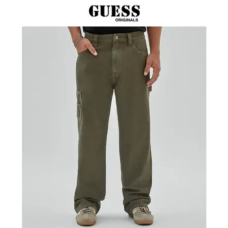 【38上新季】GUESS Originals 男美拉德复古休闲直筒牛仔裤图片