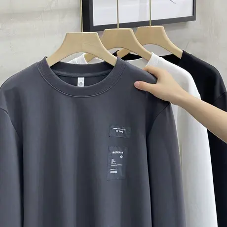 男士卫衣早春秋季2023新款潮牌ins学生帅气百搭宽松打底衫上衣服商品大图