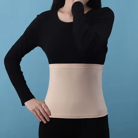 单层莫代尔成人肚围大人高腰保暖护肚子薄男女夏季商品大图