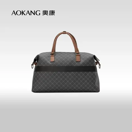 奥康手提旅行包男大容量折叠旅行袋短途商务出差旅游男士行李包图片