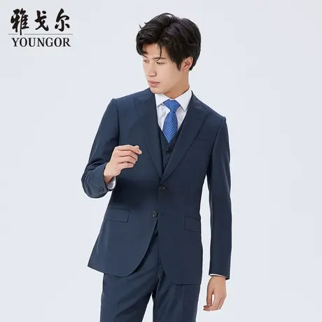 【商场同款】雅戈尔男士西服春季官方商务婚庆羊毛西装外套S2573图片