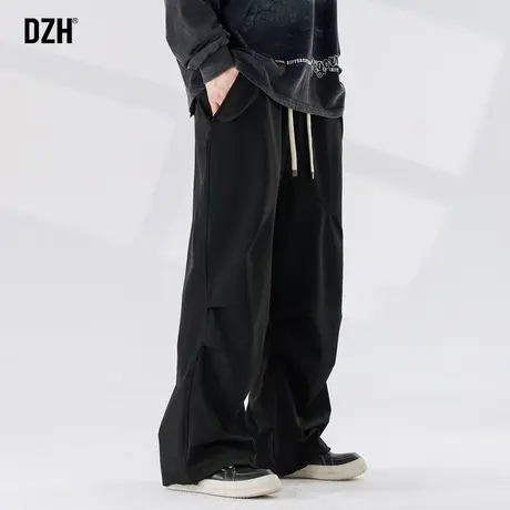 男士美式冲锋裤男秋季潮牌运动登山裤子男裤2023新款休闲工装长裤图片