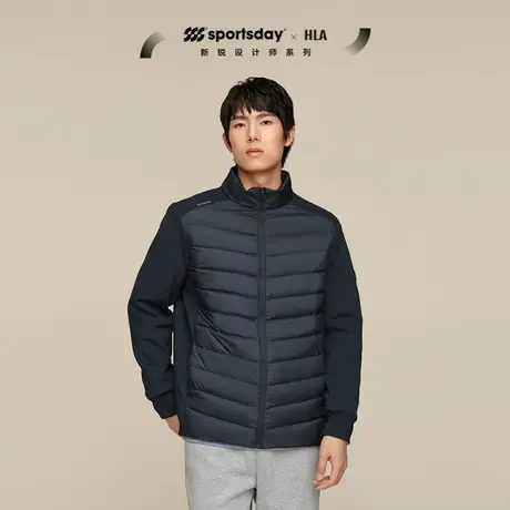 【年末收官】HLA/海澜之家sportsday马术运动羽绒服23秋冬外套男图片