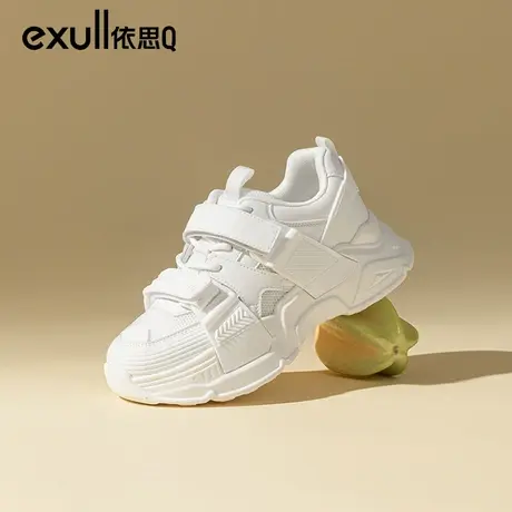 依思q炸街网红老爹鞋超火2024新款女款春季轻便休闲运动鞋女春季商品大图