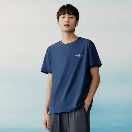 【冰立方】三枪男T恤冰泉棉3A抗菌防晒凉感舒适圆领简约短袖24097商品大图