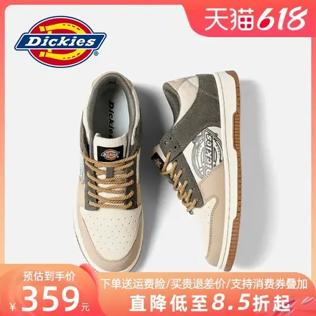 Dickies板鞋男2025夏季新款男鞋低帮春夏款男士休闲鞋子男款潮鞋商品大图