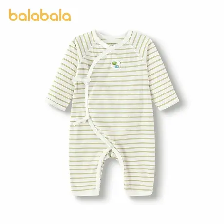 巴拉巴拉婴儿连体衣睡衣新生儿哈衣2025新款舒适抗菌商品大图