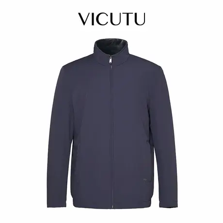 VICUTU威可多男士尼克服24秋季新款御寒温暖时尚商务百搭通勤外套商品大图