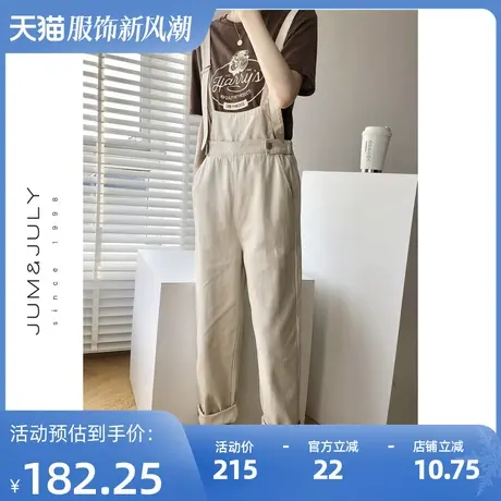 夏季新款连体裤女裤显瘦裤子女潮ins超火网红背带裤K359图片