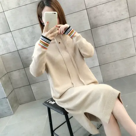 卫衣服2023年新款女装秋冬季上衣秋款秋装宽松女士外套中长款爆款图片