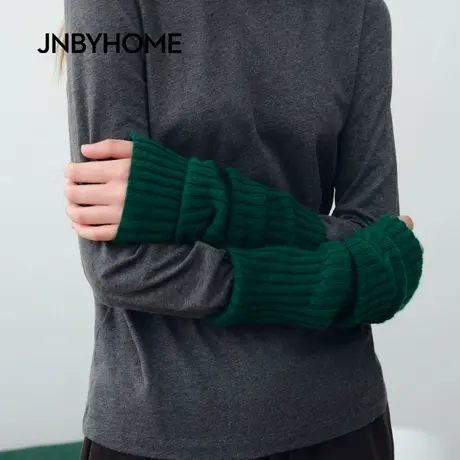 JNBYHOME江南布衣25新袖套袜套小众柔软舒适纯色搭配含羊毛男女商品大图
