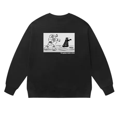 美式潮牌动漫巴斯光年圆领卫衣男上衣学生情侣装休闲百搭加绒上衣商品大图