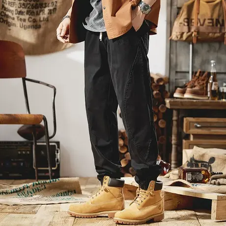 Modi Nick/摩帝尼克裤子男款夏季时尚潮流男士工装裤宽松休闲裤子商品大图