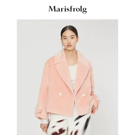 【奥莱清仓保暖季特价 】玛丝菲尔毛呢外套商品大图