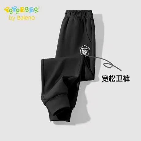 班尼路童装YBB系列男童裤子秋季儿童宽松运动裤男孩秋装休闲卫裤图片
