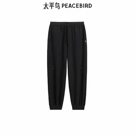 【商场同款】太平鸟男装休闲裤新款束脚运动卫裤锥形裤 B2GME4155商品大图