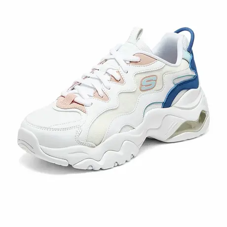 Skechers斯凯奇夏季女鞋时尚绑带运动休闲鞋厚底缓震老爹鞋跑步鞋商品大图